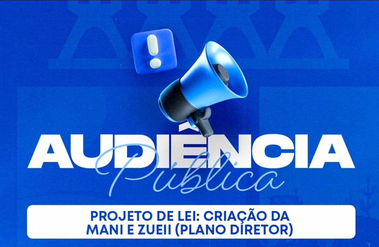 Audiência pública sobre alterações no Plano Diretor convida população a participar das decisões sobre o futuro de Caarapó