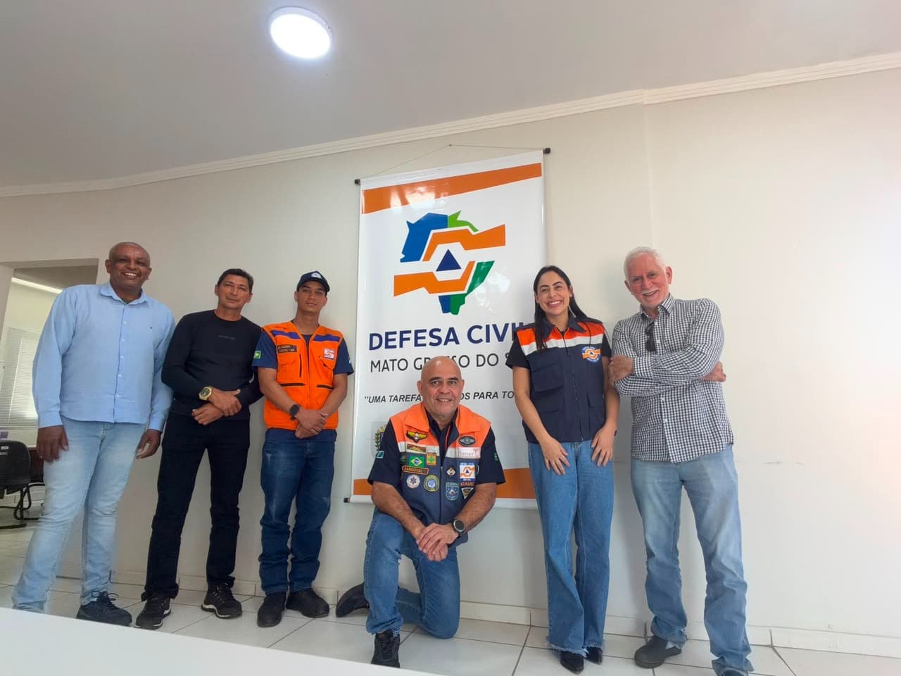 Coordenador da Defesa Civil de Caarapó participa de capacitação estadual para fortalecer gestão de riscos