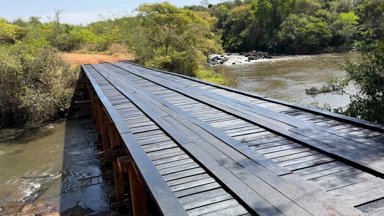 Prefeitura de Caarapó entrega 8ª ponte reformada e fortalece o tráfego na zona rural