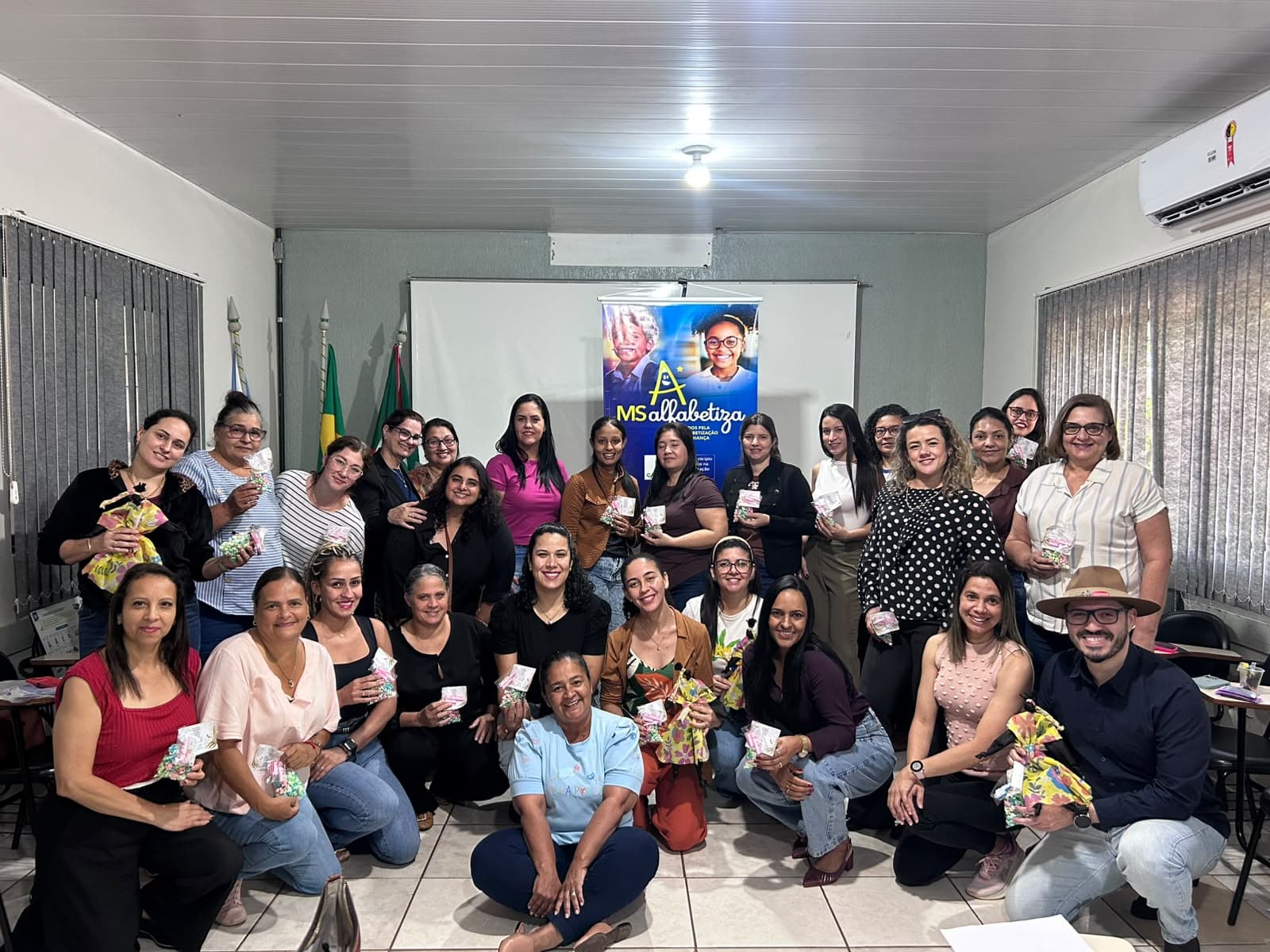 MS Alfabetiza encerra formações presenciais para professores do 1º e 2º ano