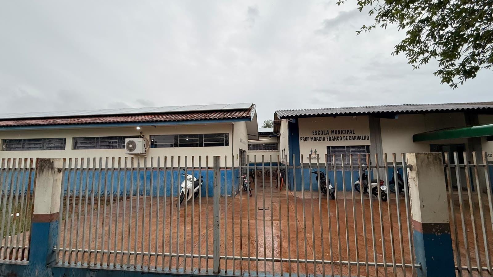 Ordem de serviço é dada para reforma da Escola Municipal Professor Moacir Franco de Carvalho